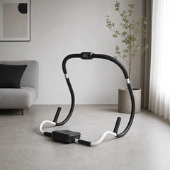 Ab Crunch Machine – Abdominal Exercise Roller with Digital Computer for Core Training