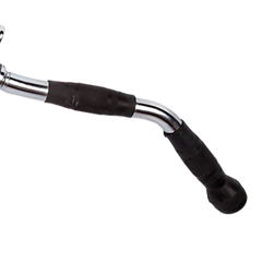 Randy & Travis Rubber-Coated Revolving Curl Row Bar Attachment for Gyms