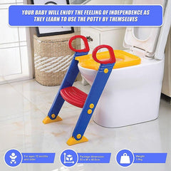 Kids Toilet Ladder Baby Toddler Training Toilet Step Potty Seat Non Slip Trainer
