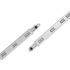 10 Pairs of 500mm Soft Close Full Extension Ball Bearing Drawer Runner