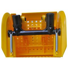 20L Deluxe Mop Wringer Bucket Side Press Janitor Commercial Cleaning