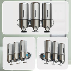 1500ml Shower Liquid Soap Body Lotion Gel Shampoo Bathroom Dispenser