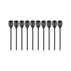 10 Pack Solar Torch Lights 96 LED Flickering Lighting Dancing Flame Garden Lamp
