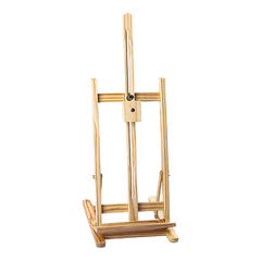 Tabletop Easel Wood Studio H Frame Artist Painting Display Stand For Art Wedding Shop Use
