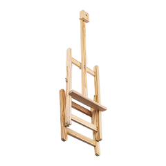 Tabletop Easel Wood Studio H Frame Artist Painting Display Stand For Art Wedding Shop Use