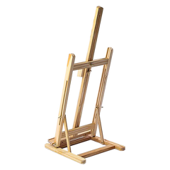Tabletop Easel Wood Studio H Frame Artist Painting Display Stand For Art Wedding Shop Use