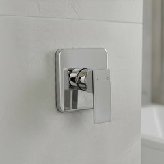 Shower Bath Mixer Tap Bathroom WATERMARK Approved - Chrome