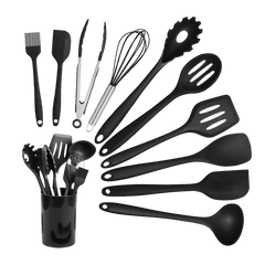 11pcs Kitchen Utensil Set Silicone Heat-Resistant Non-Stick Kitchen Utensils kit