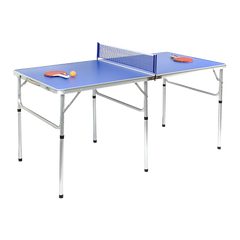 152cm Portable Tennis Table, Folding Ping Pong Table Game Set