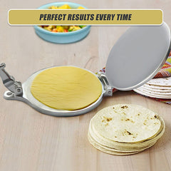 20cm Premium Tortilla Press Flat Bread Maker Taco Roti Chapati Health Food Pastry