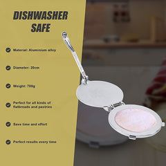 20cm Premium Tortilla Press Flat Bread Maker Taco Roti Chapati Health Food Pastry