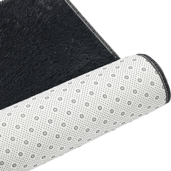 200x140cm Floor Rugs Large Shaggy Rug Area Carpet Bedroom Living Room Mat - Black