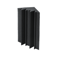 20pcs Studio Acoustic Foam Corner Bass Trap Sound Absorption Treatment Proofing