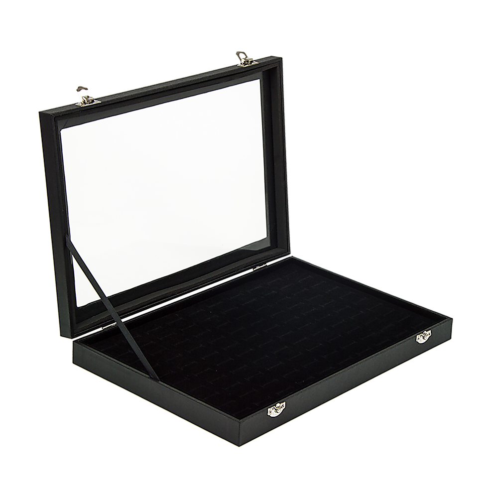 100 Earring Ring Holder Jewellery/Necklace Display Storage Gift Box Show Cases