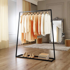 Commercial Clothing Garment Rack Retail Shop Black