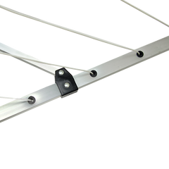4 Arm Rotary Airer Outdoor Washing Line Clothes Dryer 50m Length