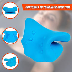 Cloud Plush Neck Pillow for Relaxing Neck and Shoulder Support