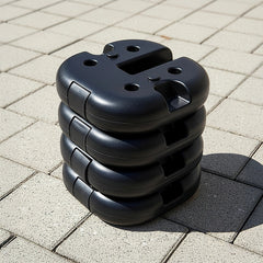 4pcs Outdoor Canopy Tent Leg Weights Anchor Stand Heavy Duty Gazebo Discs Base
