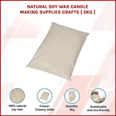 Natural Soy Wax Candle Making Supplies Crafts [ 5kg ]