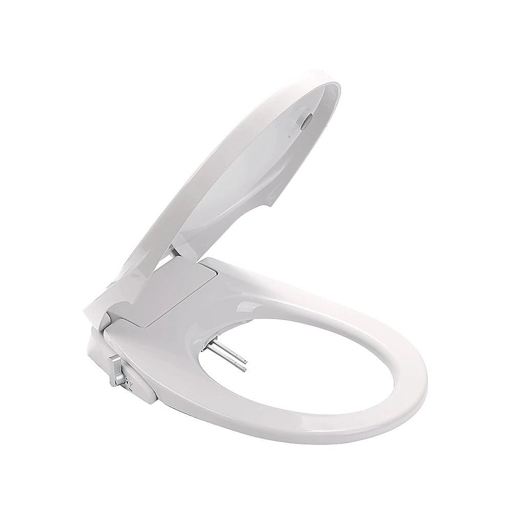 Non Electric Bidet Toilet Seat W/ Cover Bathroom Spray Water Wash