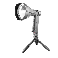 10W Handheld Spot Light Rechargeable LED Spotlight Hunting Shooting 12V