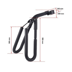 Adjustable Surfboard Skimboard Bicycle Rack Carrier