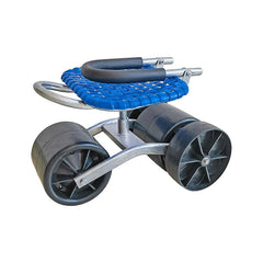 Gardening Seat Portable Height Adjustable Folding Stool With Kneeling Pad For Comfortable Garden Work