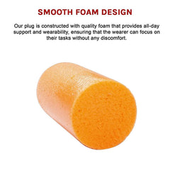 200 Pairs Disposable Foam Ear Plugs Noise Reducing Earplugs for Sleep Travel Work Study