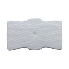 Memory Foam Contour Pillow with Dual Height Design & Washable Cover