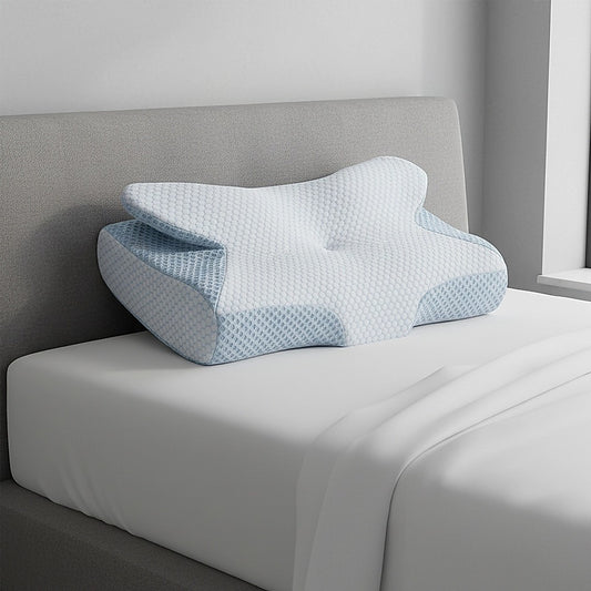 Soft Cervical Pillow for Neck Pain Relief Memory Foam Ergonomic