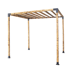 Roof Pergola Gazebo Shed Matte Black Steel Brackets DIY Kits