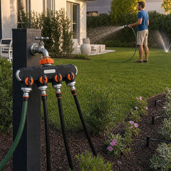 4-Way Water Distributor Garden Irrigation
