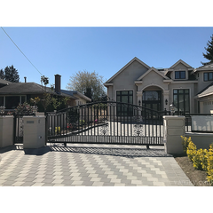 Telescopic Sliding Gate Pulley System