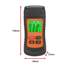 Moisture Meter Wood Masonry Wall & Other Materials Damp Meter Detector