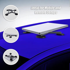Flat Magnet Mount Starlink Mini Compatible