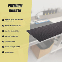 Workshop Bench Protector Rubber Mat Heavy Duty Garage Shed Greenhouse Workbench