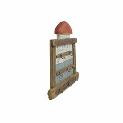 Handcraftedwall Hanging Lighthouse w 5 Hooks 38cm