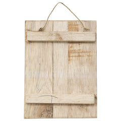 Handcrafted Beach House 3D Shell Wall Art 20x24cm