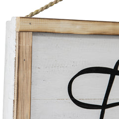 Handcrafted Family Crazy Love Framed Wall Art 30x40cm