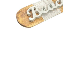 Handcrafted Beach Paddle Wall Art 60cm