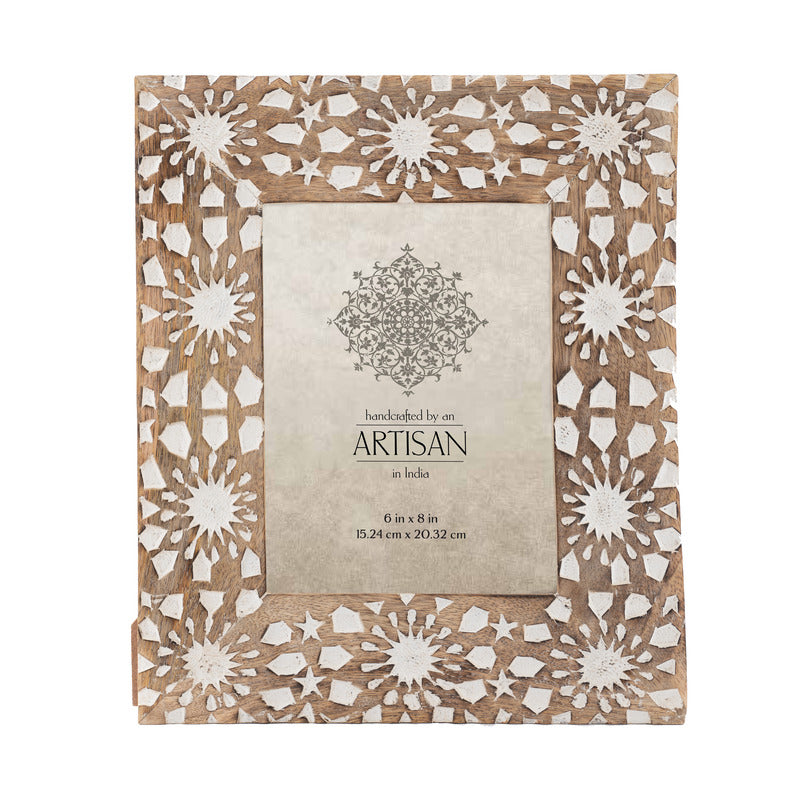 Handcrafted 6x8in 'Sunflower' Photoframe 31cm