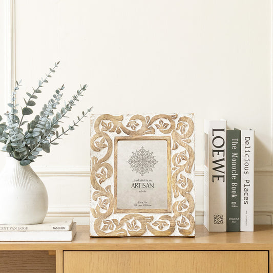 Handcrafted 5x7in 'Bold' Photoframe 29cm