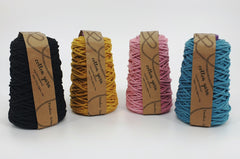 bulk 12 Macrame Cotton Yarn 4mm 400G Assort Colours