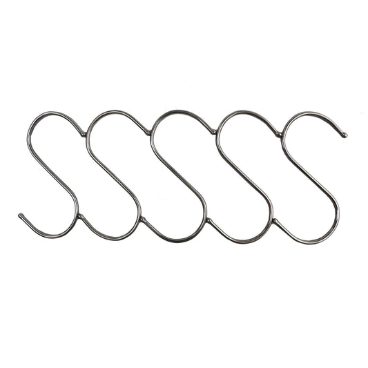 Stainless Steel Hanging S Hooks 12cm X 6cm 25 Pieces