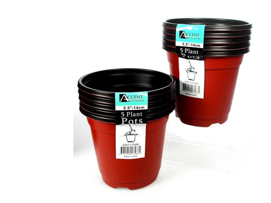 bulk 120 Xsmall Garden Planter Pots 15cm