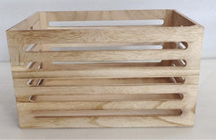Wood Crates Natural 40x22cm