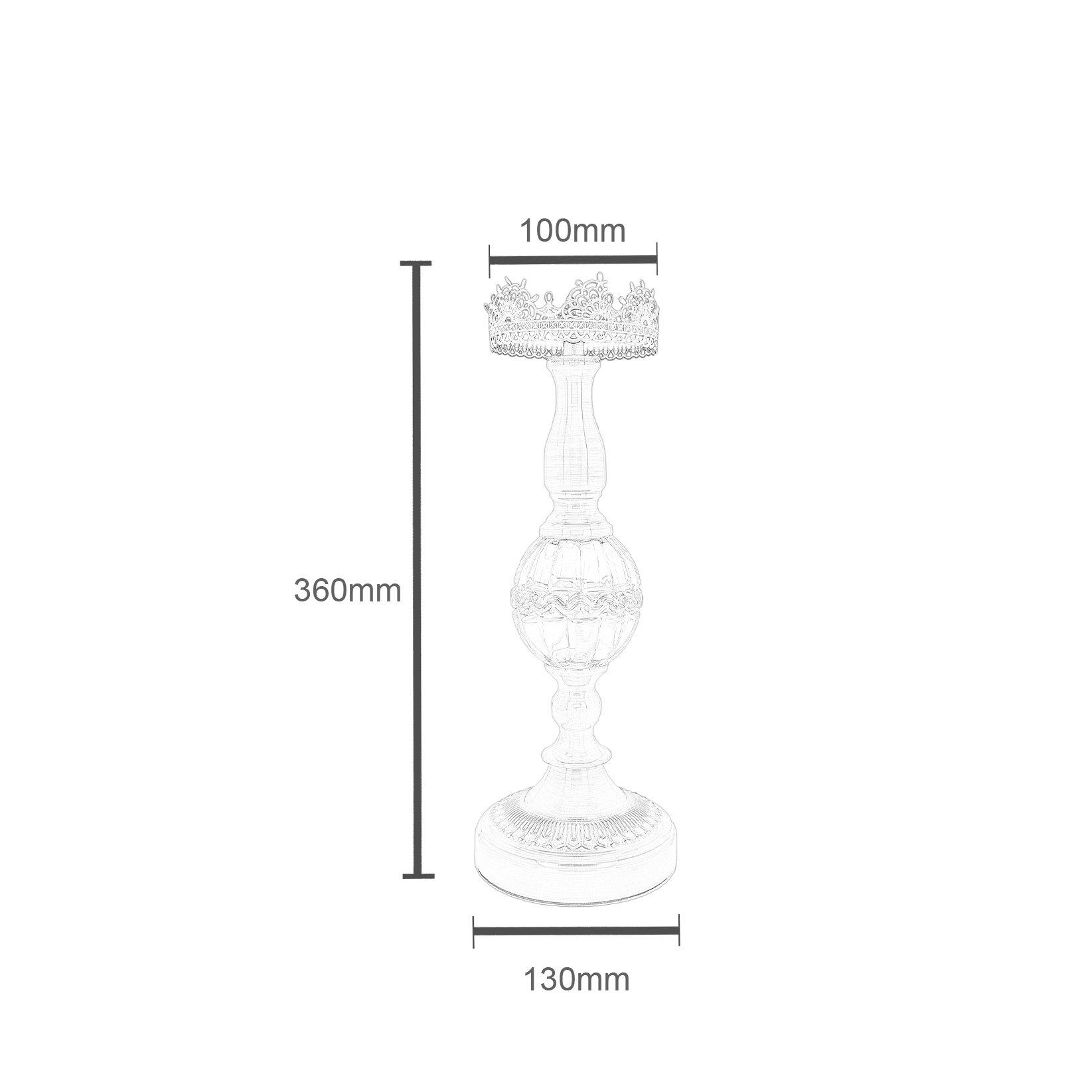 Nile Garden Candle Holder