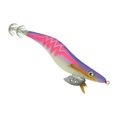 Finesse Rumoika Squid Jig, Purple Pink Neon, size 3.5, 2 pack