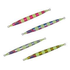 Finesse Lumo Fastdrop Jig, 150gm, Silver Stripe, Qty 2