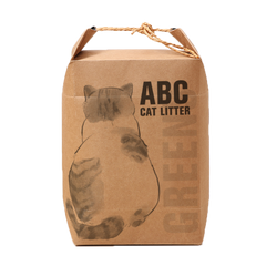 ABC Vegan Cat Litter Greens Scent 4KG x 6 Bags